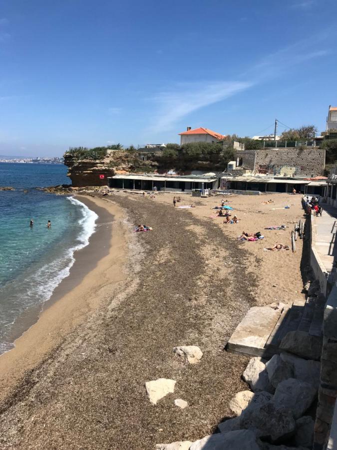 Le Cabanon Bleu Sur La Plage Marseilles Exterior foto